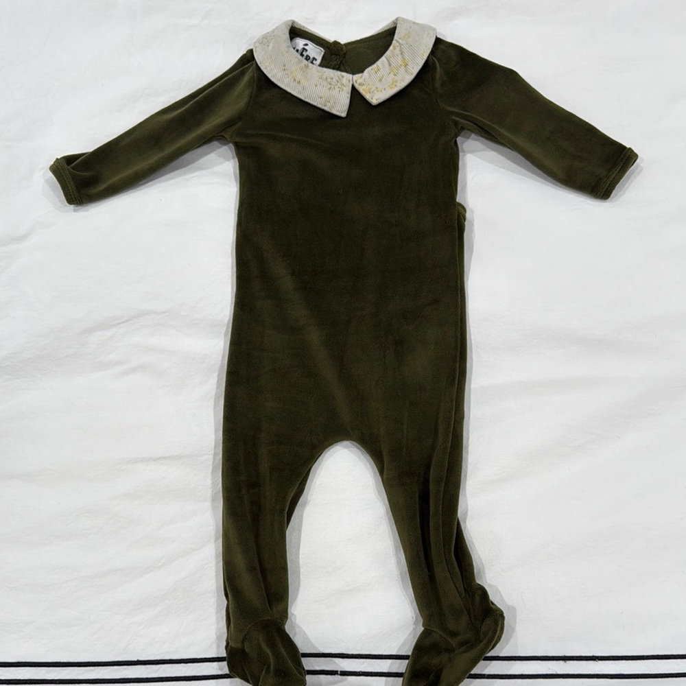 Kids Olive Green One Piece